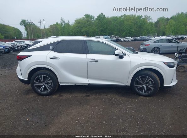 2T2BAMCA3RC039567 2024 LEXUS RX 350 White Widok wnętrza z tyłu