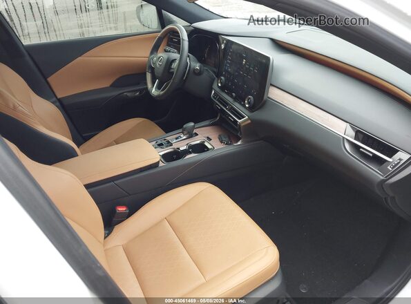 2T2BAMCA3RC044106 2024 LEXUS RX 350 White Вид салону спереду