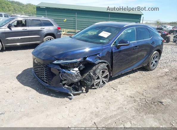2T2BAMCA3RC069085 2024 LEXUS RX 350 Blue წინა მარცხენა ხედი სამი მეოთხედიდან