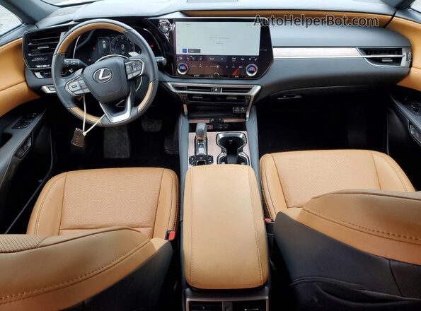 2T2BAMCA3RC072102 2024 LEXUS RX White Dashboard view