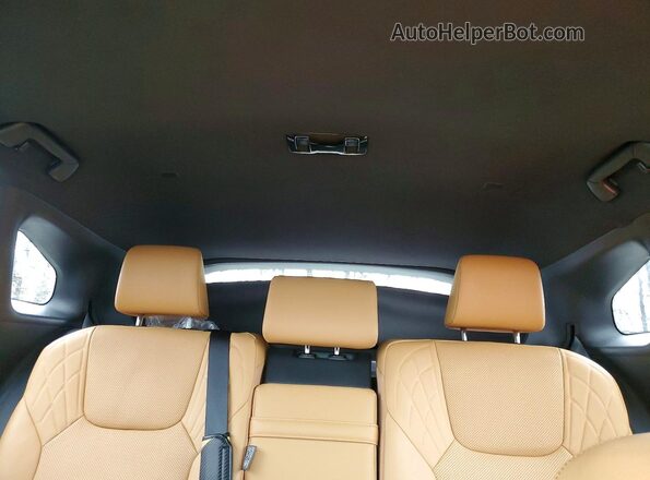 2T2BAMCA3RC072102 2024 LEXUS RX White Rear seats view