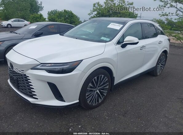 2T2BAMCA4TC126448 2026 LEXUS RX 350 White Передня ліва чверть