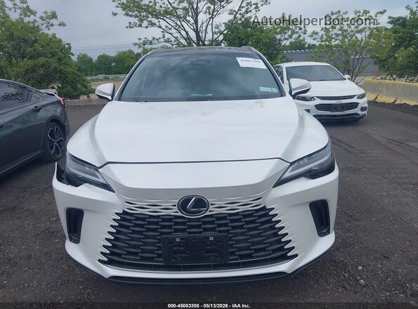 2T2BAMCA4TC126448 2026 LEXUS RX 350 White Вид щитка приладів
