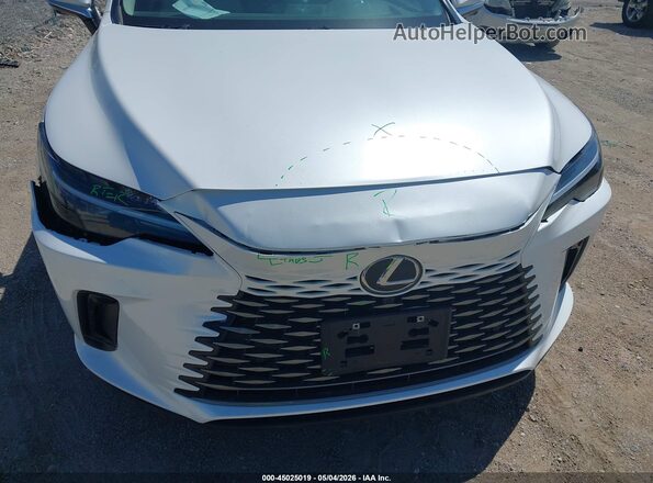 2T2BAMCA5SC097475 2025 LEXUS RX 350 White Դիմացի տեսք