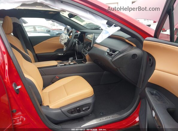 2T2BAMCA5SC099257 2025 LEXUS RX 350 Red Vista interior delantera