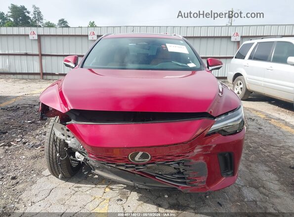 2T2BAMCA5SC099257 2025 LEXUS RX 350 Red Vista del cuadro de instrumentos
