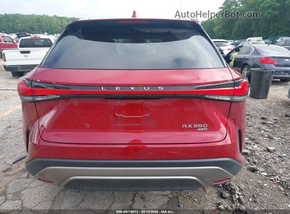 2T2BAMCA5SC099257 2025 LEXUS RX 350 Red 