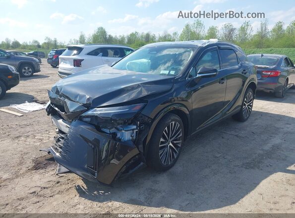 2T2BAMCA6PC023151 2023 LEXUS RX 350 Black Առջևի ձախ երեք քառորդ տեսարան