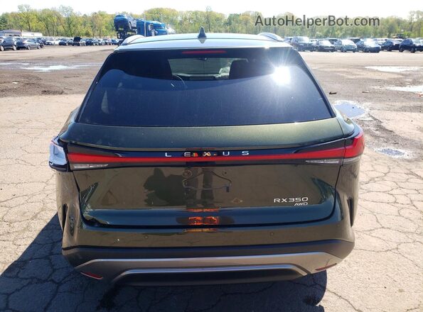 2T2BAMCA8SC123938 2025 LEXUS RX Green Vista trasera