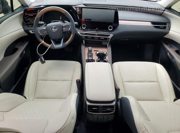2T2BAMCA8TC129398 2026 LEXUS RX Red Widok deski rozdzielczej