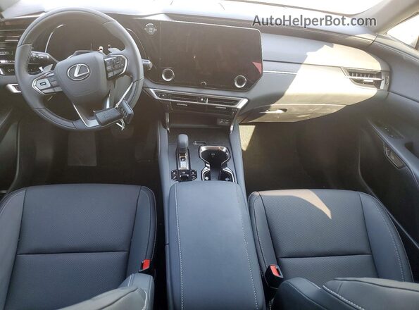 2T2BAMCA9TC124856 2026 LEXUS RX Charcoal Dashboard view