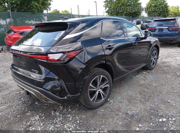 2T2BAMCAXRC075093 2024 LEXUS RX 350 Black Задня права чверть