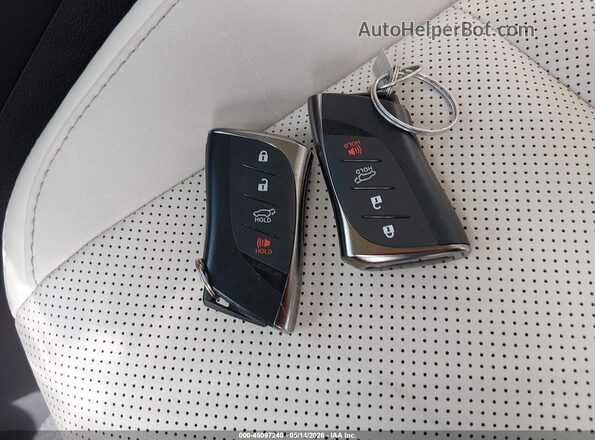 2T2BAMCAXRC075093 2024 LEXUS RX 350 Black Вид панелі приладів