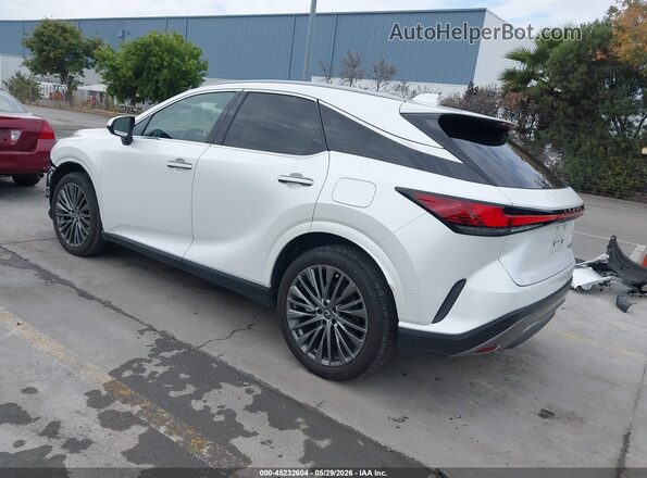 2T2BBMCA1SC083232 2025 LEXUS RX 350H White Trasero izquierdo
