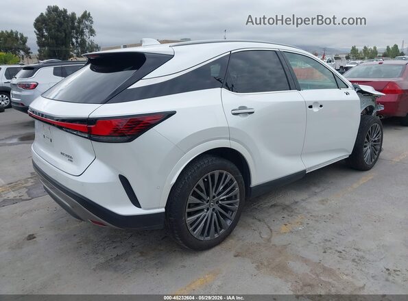 2T2BBMCA1SC083232 2025 LEXUS RX 350H White Trasero derecho