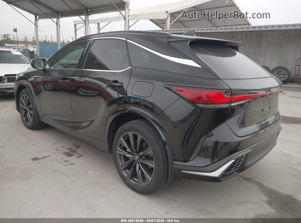 2T2BBMCA3SC081496 2025 LEXUS RX 350H Black Rear left
