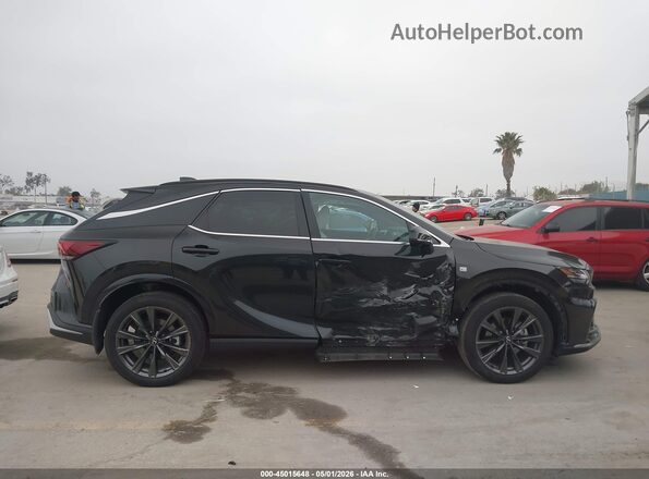 2T2BBMCA3SC081496 2025 LEXUS RX 350H Black Rear interior view