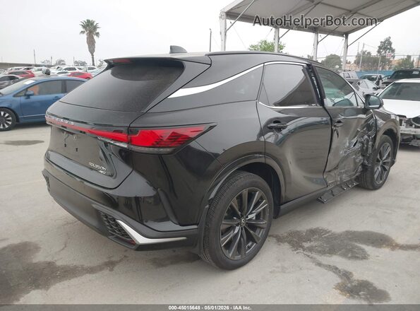 2T2BBMCA3SC081496 2025 LEXUS RX 350H Black Rear right