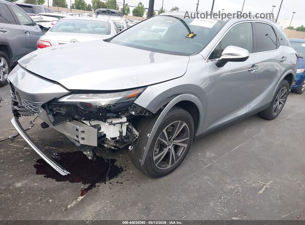 2T2BBMCA4PC012324 2023 LEXUS RX 350H Silver Vista tres cuartos delantera izquierda