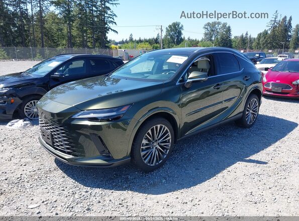 2T2BBMCA6SC086465 2025 LEXUS RX 350H Green Front left