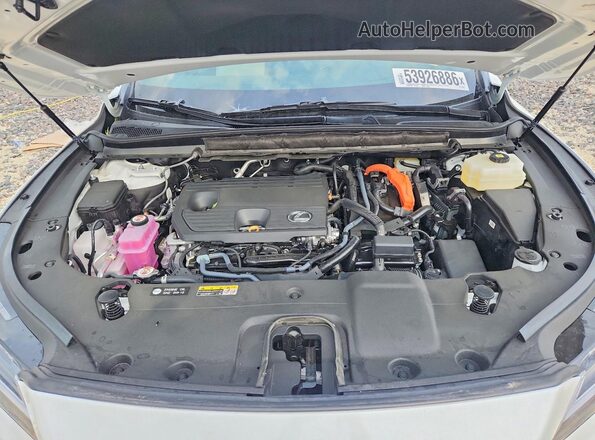 2T2BBMCA8SC100186 2025 LEXUS RX White Engine compartment view