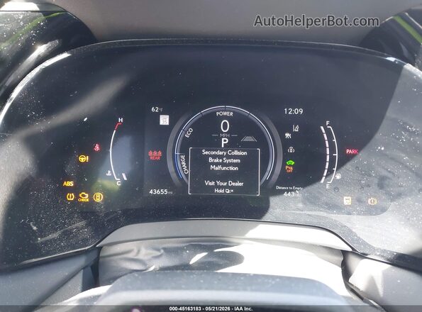 2T2BBMCA9RC027341 2024 LEXUS RX 350H Black უკანა სავარძლების ხედი