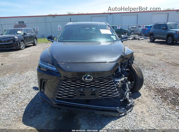 2T2BBMCA9RC027341 2024 LEXUS RX 350H Black ხელსაწყოთა პანელის ხედი