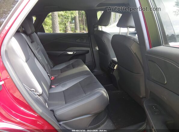 2T2BBMCAXPC003160 2023 LEXUS RX 350H Red VIN sticker view