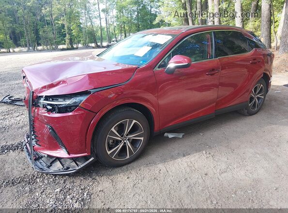 2T2BBMCAXPC003160 2023 LEXUS RX 350H Red Front left