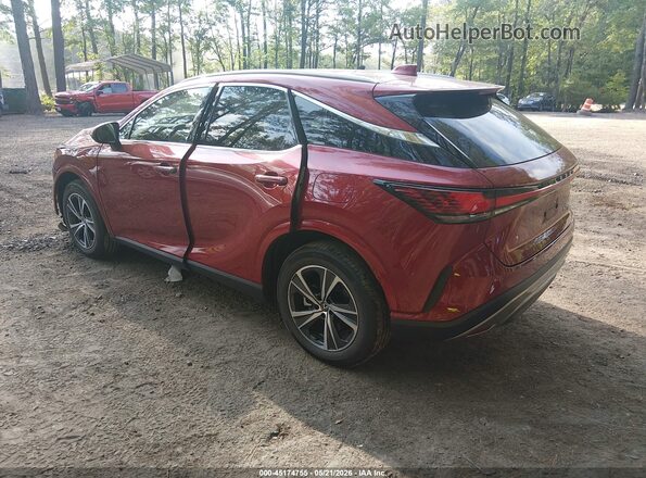2T2BBMCAXPC003160 2023 LEXUS RX 350H Red Rear left