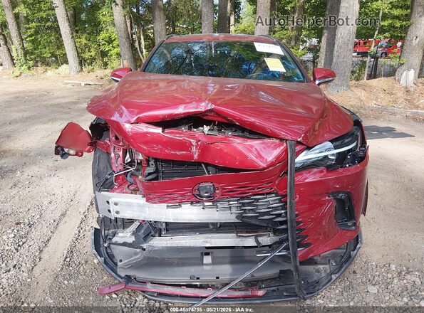 2T2BBMCAXPC003160 2023 LEXUS RX 350H Red Rear interior view