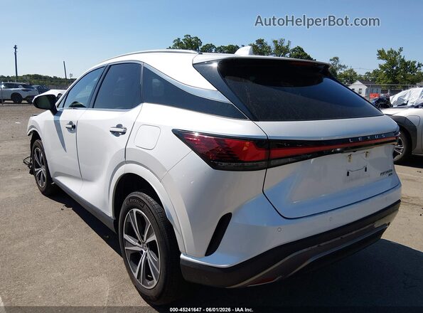 2T2BBMCAXPC005541 2023 LEXUS RX 350H White Trasero izquierdo