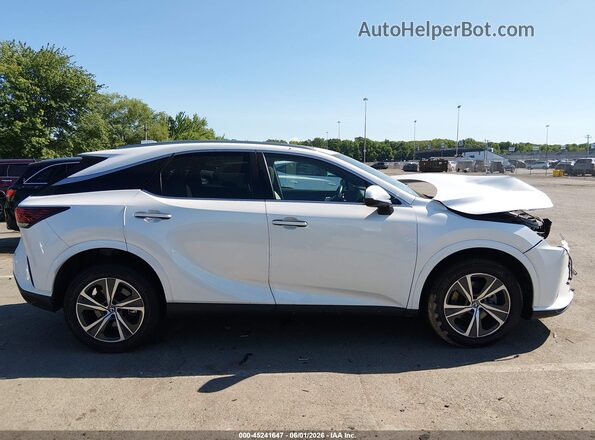 2T2BBMCAXPC005541 2023 LEXUS RX 350H White Vista interior trasera