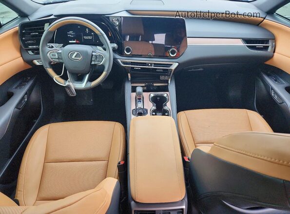 2T2BBMCAXSC085626 2025 LEXUS RX Gray წინა პანელის ხედი
