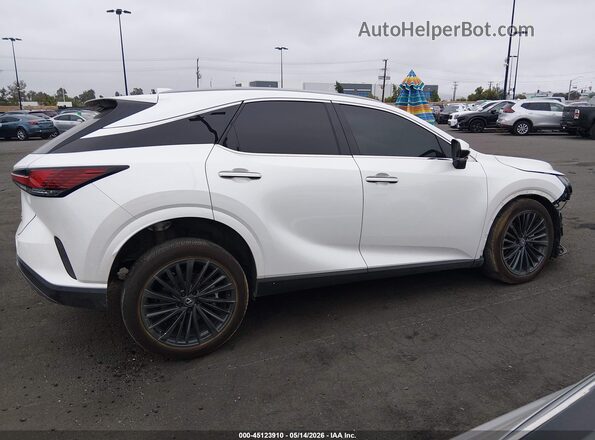2T2BBMCAXSC098893 2025 LEXUS RX 350H White 