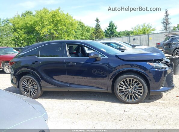 2T2BBMCAXTC117721 2026 LEXUS RX 350H Dark Blue უკანა სალონის ხედი