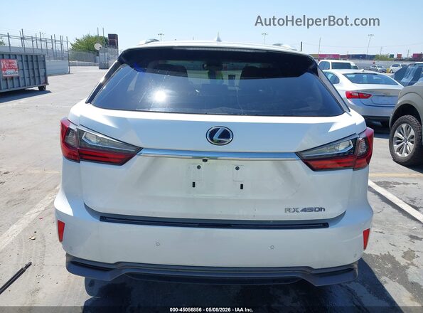 2T2BGMCA1JC020437 2018 LEXUS RX 450H Белый 