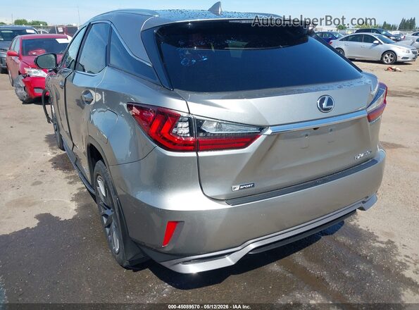2T2BGMCA6JC022099 2018 LEXUS RX 450H Gray Tył lewy