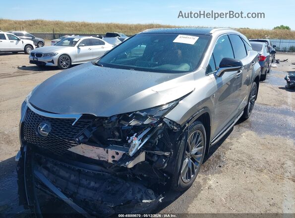 2T2BGMCA6JC022099 2018 LEXUS RX 450H Gray Przód lewy