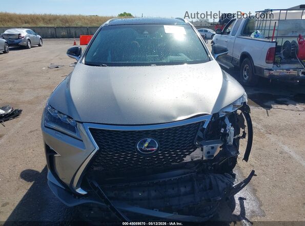 2T2BGMCA6JC022099 2018 LEXUS RX 450H Gray Widok zestawu wskaźników