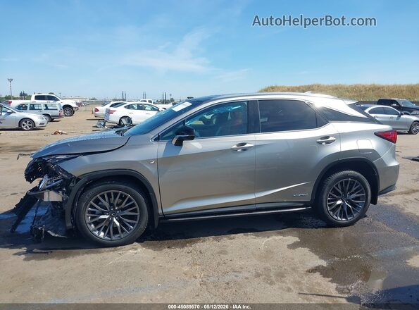 2T2BGMCA6JC022099 2018 LEXUS RX 450H Gray Widok wnętrza 360 stopni