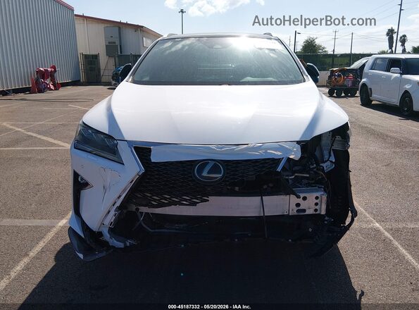 2T2BGMCA6JC022572 2018 LEXUS RX 450H Белый Вид задней части салона