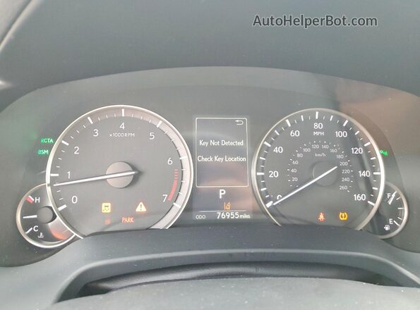 2T2BZMCA0GC030508 2016 LEXUS RX Gray Vista del cuadro de instrumentos