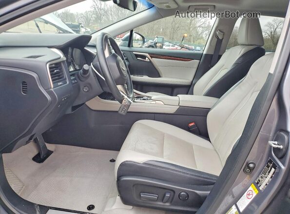 2T2BZMCA0GC030508 2016 LEXUS RX Gray Vista interior delantera