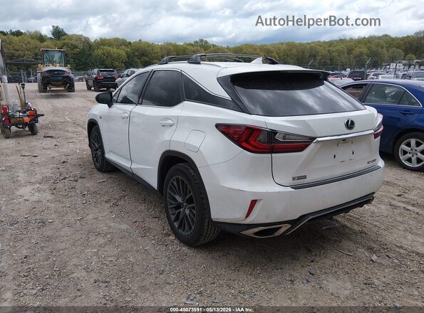 2T2BZMCA0JC135475 2018 LEXUS RX 350 White Հետևի ձախ