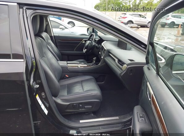 2T2BZMCA0JC158707 2018 LEXUS RX 350 Black Front interior view