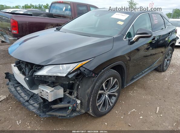 2T2BZMCA0JC158707 2018 LEXUS RX 350 Black Front view