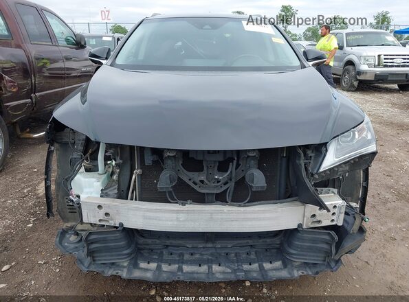 2T2BZMCA0JC158707 2018 LEXUS RX 350 Black Rear interior view