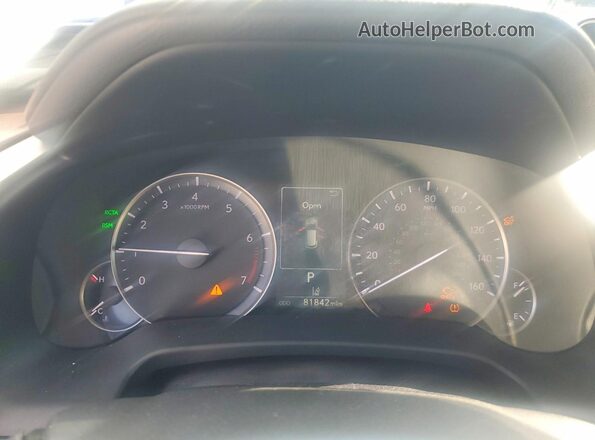 2T2BZMCA1HC128822 2017 LEXUS RX White Вид щитка приладів