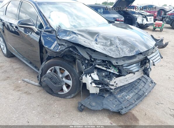 2T2BZMCA2HC059395 2017 LEXUS RX 350 Black წინა ხედი